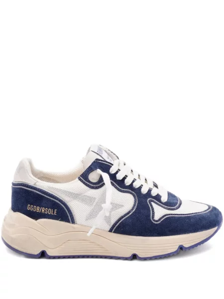 Mrežasti trčanje top Golden Goose bijela