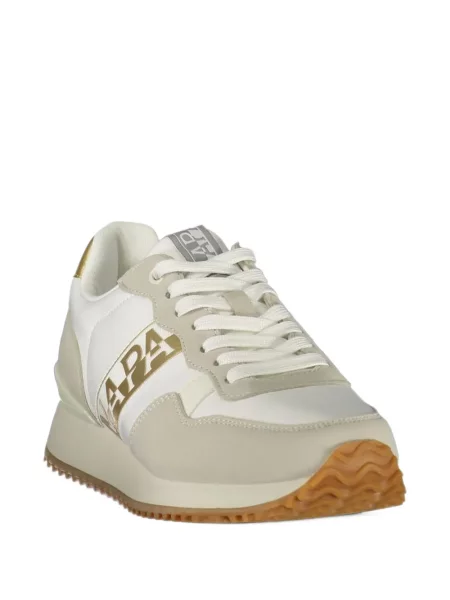 Sneakerși Napapijri cu imagine alb