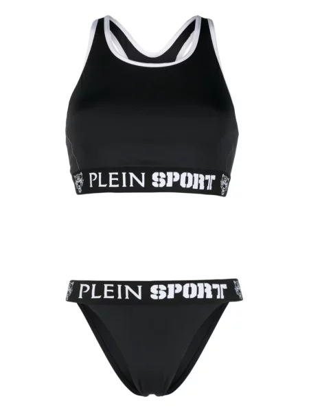 Bikini Plein Sport w tygrysie prążki czarny