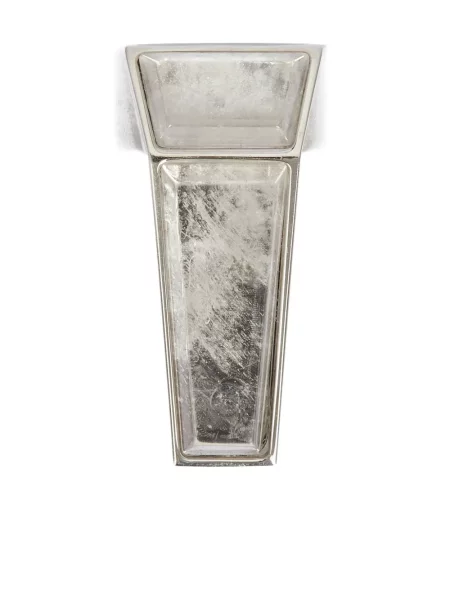 Inel Rick Owens de cristal argintiu