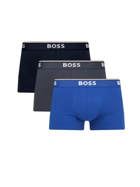 BOSS BLACK Chiloți boxer Trunk 3P Power negru