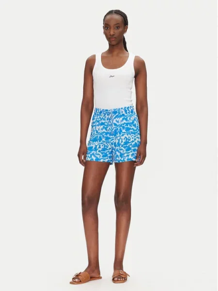 JDY Szorty materiałowe Starr niebieski