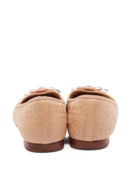 Matlasat balerini Tory Burch din piele