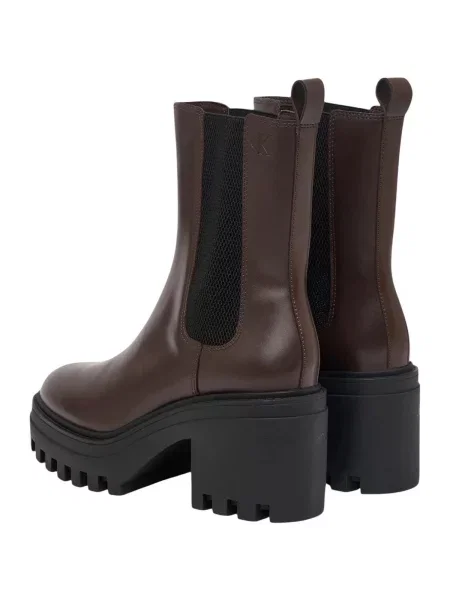 Chunky chelsea boots Calvin Klein Jeans hnedá