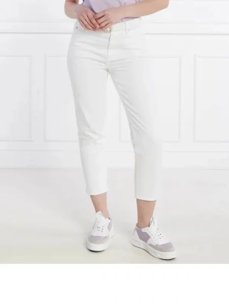 Armani Exchange Blugi | Boyfriend fit alb