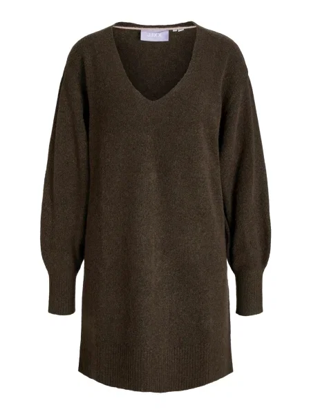 JJXX Rochie tricotat JXEFFIE închis maro