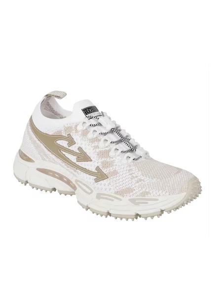 Dzianinowe sneakersy Off-white białe