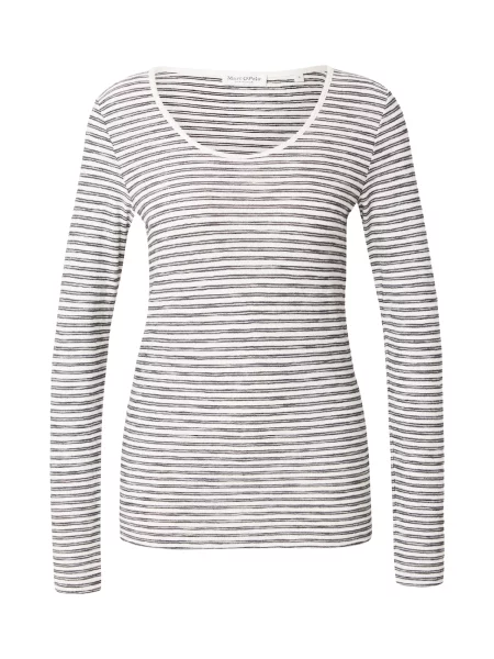 Marc O'Polo Tricou negru alb