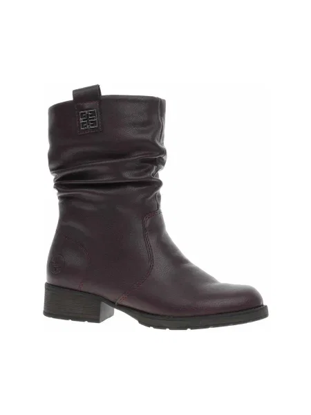 Pantofi Rieker bordo