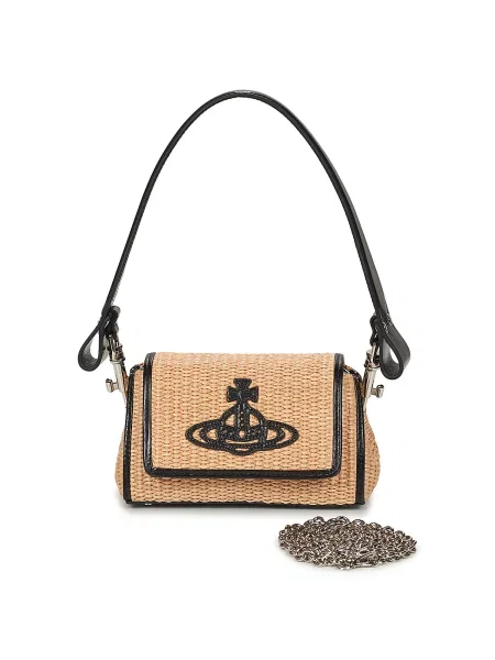 Geantă Vivienne Westwood mini bej