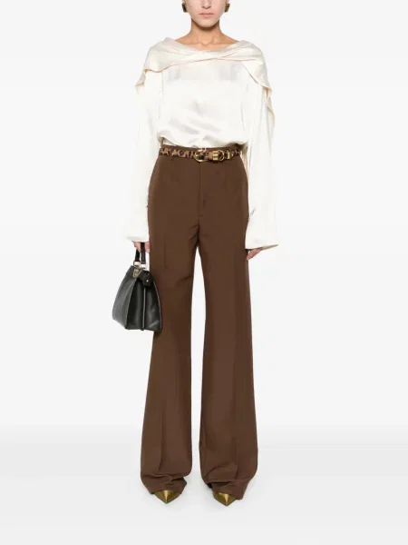 Pantaloni Gucci maro