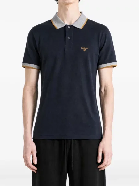 Polo Barbour με κέντημα μπλε