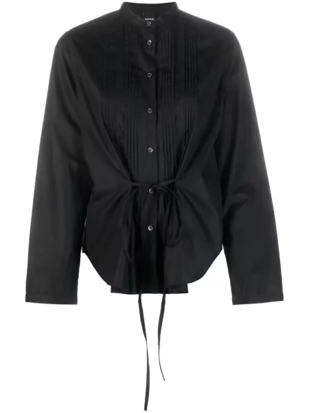 Cu peplum cămașă Aspesi negru