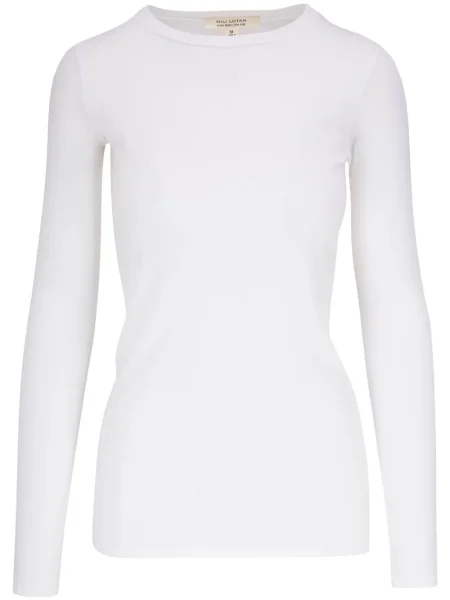 Tricou Nili Lotan lung alb