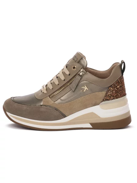Pantofi Keys alb