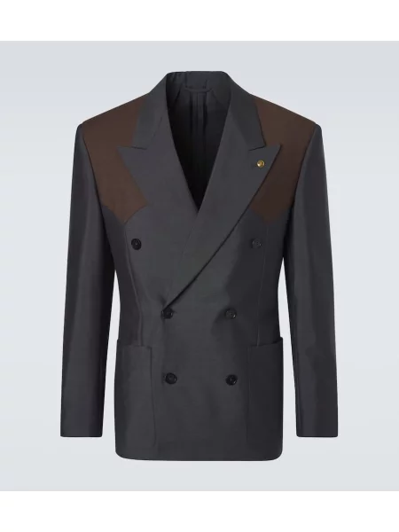 Volneni blazer Versace siva