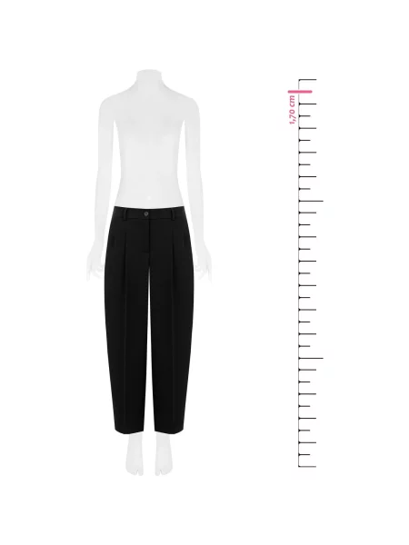 Pantaloni Rinascimento negru
