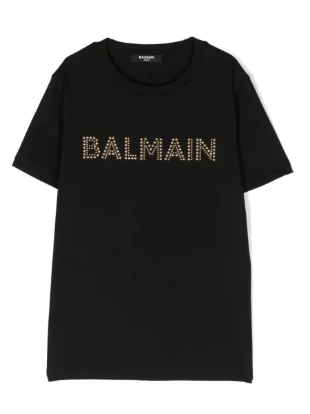 Koszulka dziecięca Balmain czarna