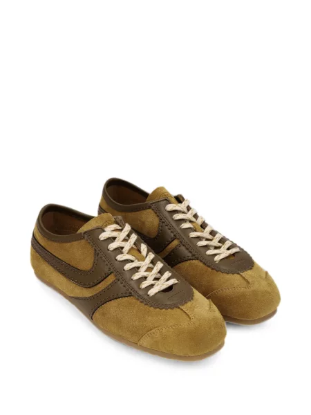 Sneakerși Dries Van Noten din piele de căprioară