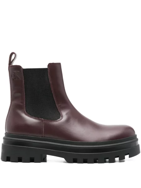 Botine chelsea Calvin Klein Jeans maro
