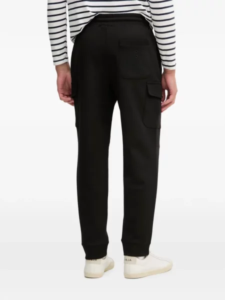 Pantaloni Blauer alergare cu autograf cu cordon negru