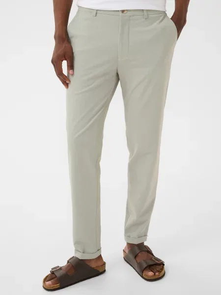 Matinique Pantaloni eleganți Liam pastel verde