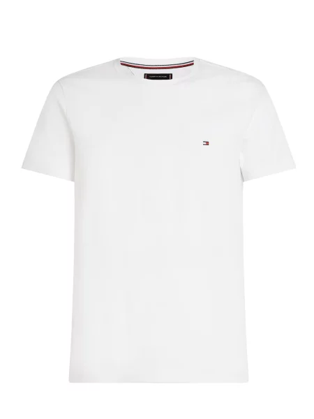 TOMMY HILFIGER Tricou Flex bleumarin / roșu alb