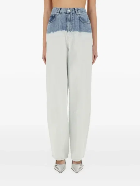 Jeansy Moschino Jeans białe