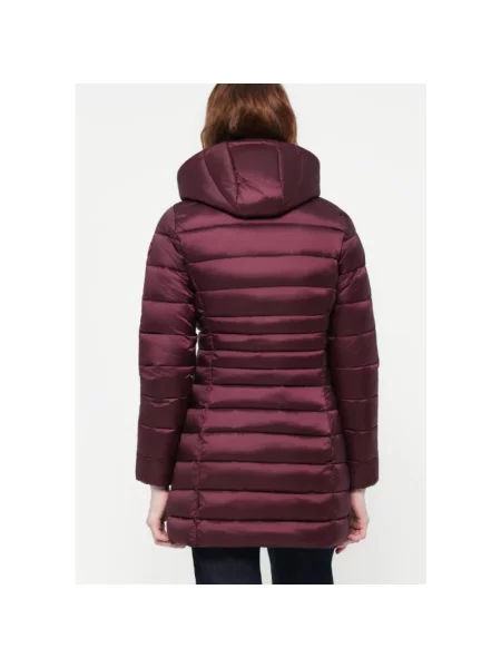 Save The Duck Płaszcz Pikowany Reese Z Odpinanym Kapturem rot czerwony