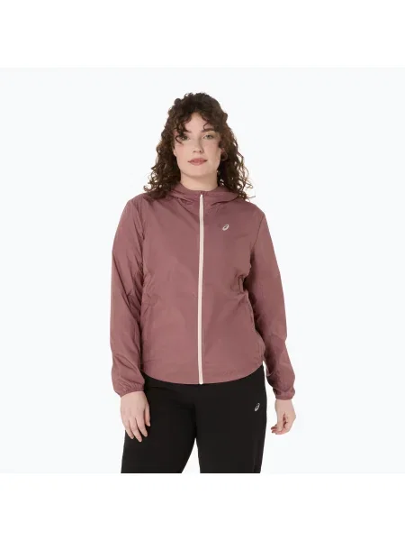 Geacă de alergare pentru femei ASICS Core rubble red roșu