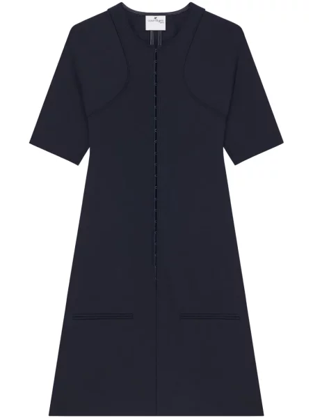 Rochie mini Courreges de costum albastru
