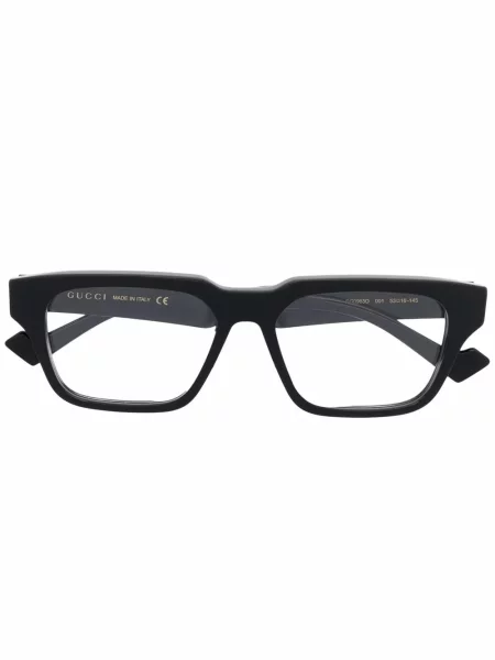 Ochelari de soare dreptunghiulari Gucci Eyewear negru