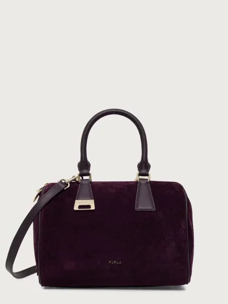 Geanta crossbody Furla din piele violet