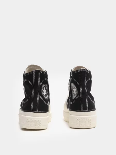 CONVERSE Кеди високі Унісекс текстиль чорний