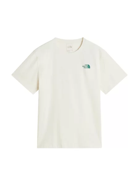 THE NORTH FACE Tricou M CAMPFIRE RELAXED SS TEE verde închis / lână alb