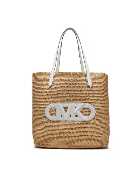 Shopper kabelka Michael Michael Kors béžová