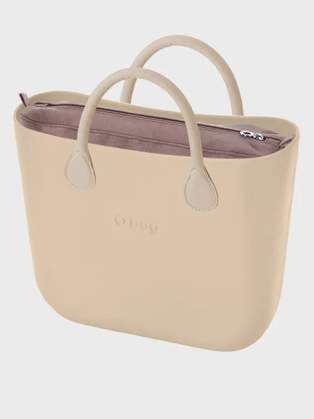 Мини сумка O Bag бежевая