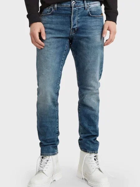 Зауженные джинсы G-star Raw синий
