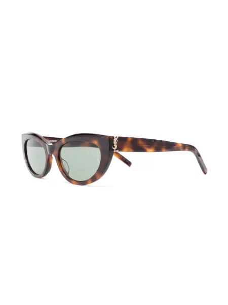 Saulės akiniai Saint Laurent Eyewear ruda