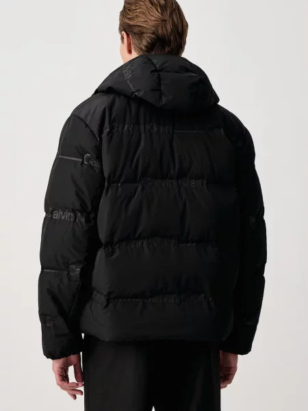 Calvin Klein Jeans kurtka puchowa czarna