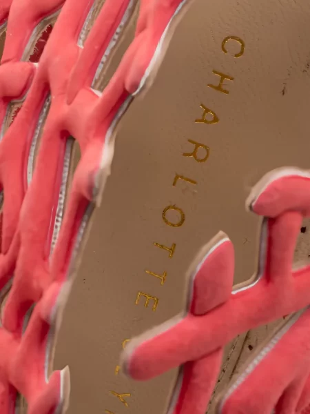 Sandale Charlotte Olympia portocaliu