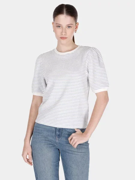 Футболки і поло Colin’s комбінований верх білий