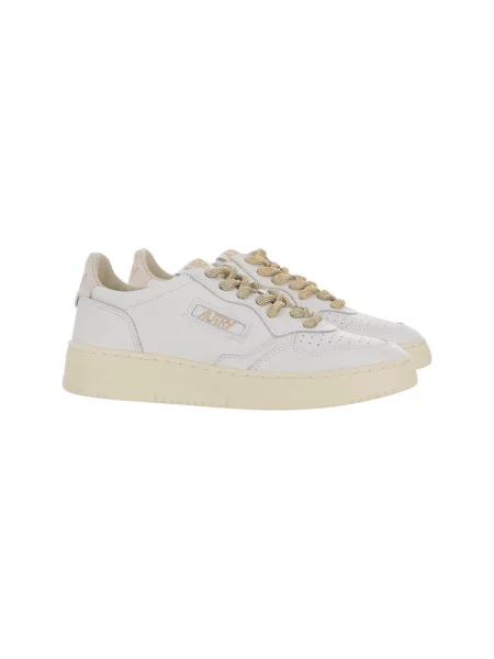 AUTRY sneakers din piele Medalist Low alb