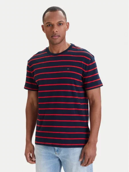 Tommy Jeans T-Shirt Σκούρο μπλε