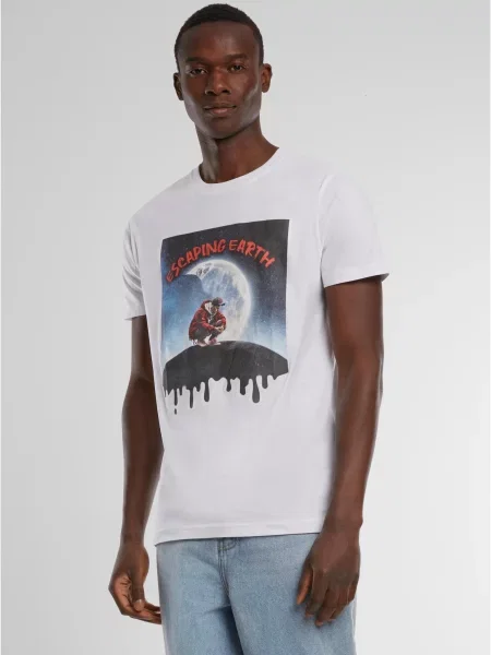 Tricou Mister Tee alb