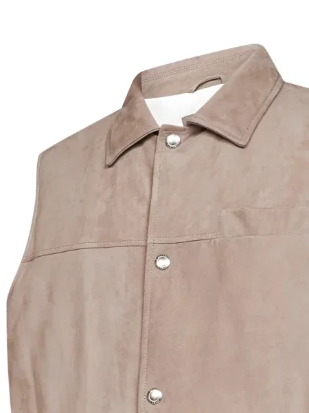 Vestă Brunello Cucinelli din piele