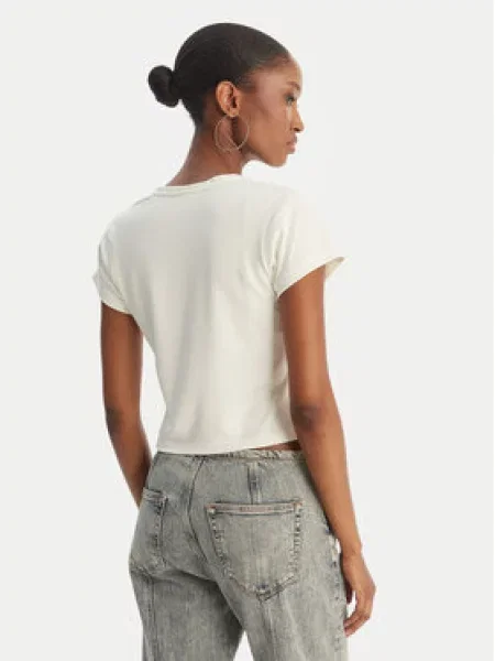 Juicy Couture Marškinėliai Capped Écru