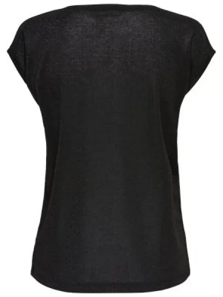 ONLY Tricou Silvery' negru