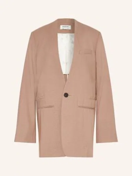 Gauchere Długi Blezer braun