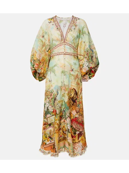 Rochie maxi Camilla de in cu imagine